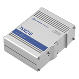TSW210 - Switch Industrial No-Administrable / 8 Puertos Gigabit / 2 SFP 1G / IP30 / -40°C a +75°C / 4.53 x 3.74 x 1.10 pulgadas