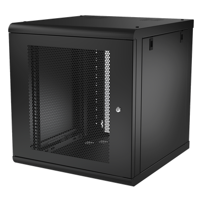 SR-1912-GN2P - Gabinete de Pared / 12U / 635 mm (2.08 ft) Profundidad / 100 kg Capacidad / Acero Calibre 18 / ANSI/TIA RS-310-D