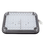 XLTE515RW - Luz de Advertencia LED / 104 LED de Alta Intensidad / 9x7" / Bicolor Rojo/Claro / 12 VCC / 10 Modos de Destello / Mica de Policarbonato