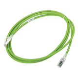 ZM6A-S07-07B - Patch Cord / Cat6A S/FTP / CM-LS0H / 2.13 m (7 ft) / Verde / Bulk