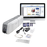 651400K - Kit Impresora SMART51L / Con Laminador /DOBLE Lado/3 Años Garantia / Incluye 2 x  RibbonColor / 100 tarjetas PVC/ 1 Cinta de Limpieza/ Software