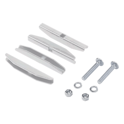 LBSKW - Kit de Empalme para Escalerilla / Acero Calibre 12 / 2.66 mm / Recubierto en Polvo Blanco / 1.02 lb (0.46 kg)