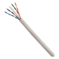 PUP6C04WH-W - Bobina de Cable UTP / Categoría 6 Mejorado / 23 AWG / 305 m (1000 ft) / CMP Plenum / 4 Pares / Cobre Sólido