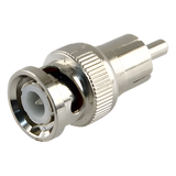 TT-RG-01 - Adaptador en Línea / BNC Macho a RCA Macho / 75 Ohm / 13.9x35 mm / RG-59 y RG-6