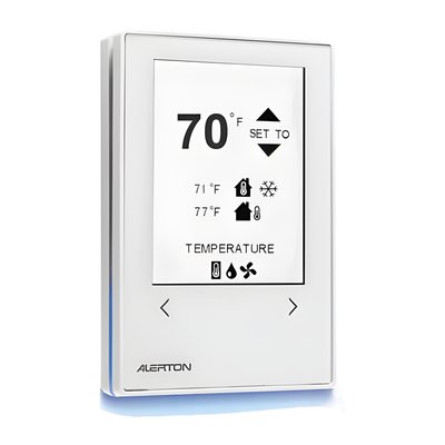 MS4-TH-MSTP - Sensor de Pared BMS / Pantalla Táctil Capacitiva / Temperatura ±0.36°F / Humedad ±3% RH / BACnet MS/TP / ARM Cortex-M4