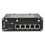 UR35-L04AF-W - Router Celular Industrial / 4G LTE Dual SIM / WiFi / Ethernet / RS232 / RS485 / IP30 / -40°C a 70°C / 9V-48V DC