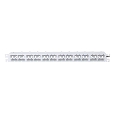 CPP48HDWWH - Panel de Parcheo Modular / 48 Puertos / 1 UR / 19in / Sin Blindaje / Plano / Alta Densidad