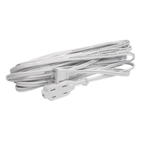 SYS-136145 - Extensión Eléctrica Doméstica / 8 m (26.2 ft) / 127 VCA / 8 A Máximo / Calibre 16 AWG / NEMA 1-15P