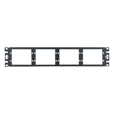 CFAPPBL2 - Patch Panel de Fibra Óptica / 2UR / 8 Placas Acopladoras / 19" EIA / 1.58 x 0.29 x 0.04 ft