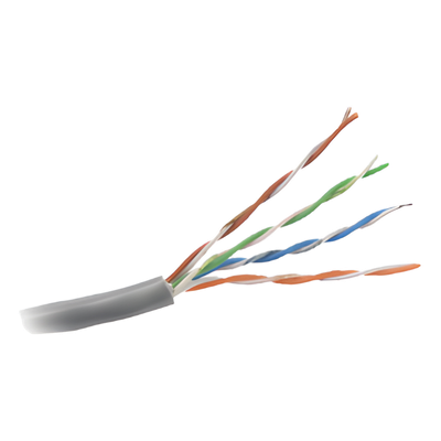 6330-1109/1000 - Bobina de Cable UTP Cat5e / 305 m (1000 ft) / Gris / 350 MHz / PVC con UV / -20°C a 75°C