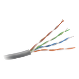 6330-1109/1000 - Bobina de Cable UTP Cat5e / 305 m (1000 ft) / Gris / 350 MHz / PVC con UV / -20°C a 75°C