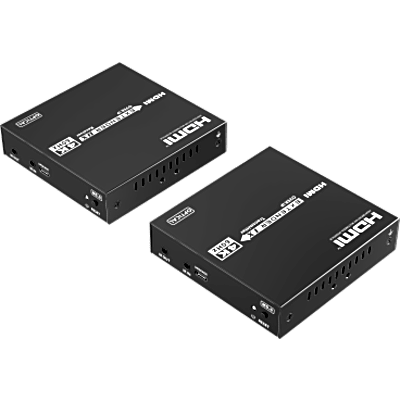 TT473FIBER - Extensor HDMI sobre IP | 4K60Hz | Fibra Óptica 40 km (24.85 mi) | 18 Gbps | HDMI 2.0 | HDCP 1.4/2.2 | IR | Protección ESD