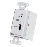 VE1801AUST - Transmisor HDMI / 4K 60Hz 4:2:0 / HDBaseT-Lite 40m / PoH / Placa de pared US / 131 pies