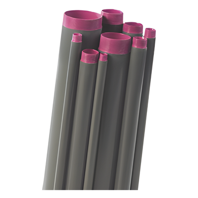 TAL-50-PC - Tubo Conduit Rígido / Aluminio 6063 / Recubrimiento PVC 40 mils / 2" (50.8 mm) / 3.05 m (10 ft) / Sin Costura