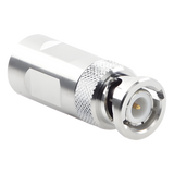 F1TBM-C - Conector BNC Macho / Auto-sujetado / 50 Ω / 0–4000 MHz / Para cable FSJ150A