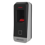 DS-K1201A-EF - Lector de Control de Acceso / Huella Digital + Prox EM 125 kHz / RS-485 / IP65 / -40 °C a +70 °C / 2.44' × 5.20' × 1.73'