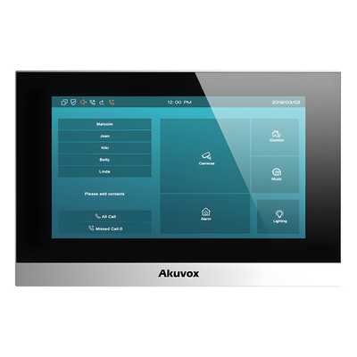 C313WB - Monitor IP Touch / Pantalla 7" / SIP / PoE / Wi-Fi 2.4GHz / VAD con Cancelación de Eco