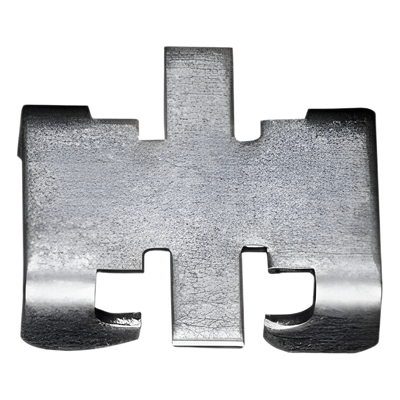 MG-51-423EZ - Grapa de Sujeción para Curvas Personalizadas / Instalación Rápida en Campo / Acabado Electrozincado EZ / Acero al Carbono