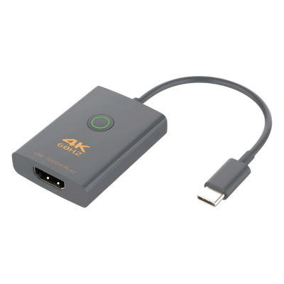 EPCUCH1 - Adaptador USB-C a HDMI / 4K Ultra HD 60 Hz / 4:4:4 / 18 Gbps / HDMI 2.0b / DP 1.2a / Silenciamiento de Video / Protección ESD ±8 kV / Audio 7.1 Canales