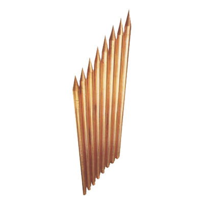 TG-VAR-1534 - Varilla de Acero con Recubrimiento de Cobre / Diámetro 3/4" / 1.5 m (4.9 ft) de Largo / AISI 1018
