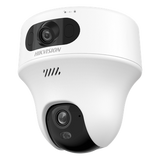 DS-2CFWQ6-D - Cámara Turret IP / 6 Megapixel / Doble Lente 2.8 mm y 4 mm / Dual Light 10 m (32.8 ft) / Wi-Fi 6 / Audio Bidireccional / Interior