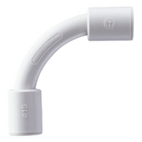 DX43125 - Accesorio de Instalación para Tubo Rígido / IP67 / Libre de Halógenos / Diámetro 25 mm / Curvatura 32 mm / Gris RAL 7035