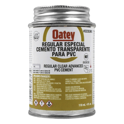 ATUP4PE - Cemento PVC / 118 ml / Conduit Pesado / Baja Emisión de Olores / Resistencia Mecánica