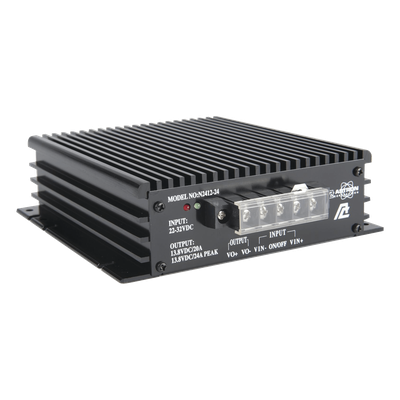 N2412-24 - Convertidor DC-DC / Entrada 22-32 VDC / Salida 13.8 VDC 20 A / 5 x 16 x 18 cm (1.97 x 6.3 x 7.09 in)
