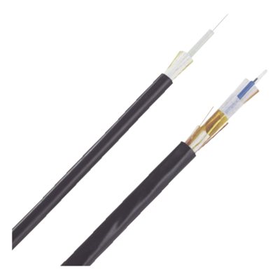 FSNR924Y - Cable de Fibra Óptica / 24 Hilos / Monomodo OS2 / Interior-Exterior / Loose Tube 250μm / OFNR Riser / Dieléctrico / 2 pies Marcas