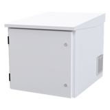 LP-FORTE-6078-09U - Gabinete Exterior para Rack / 9 UR / Profundidad 705 mm (2.3 ft) / IP54 / Acero Calibre 18 / Ventilador y Termostato / Aislante Poliuretano