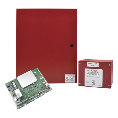 VISTA-250FBP - Panel de control híbrido / Incendio e intrusión / 8 zonas cableadas a 250 zonas / V-Plex y receptor inalámbrico 5800 / 8 particiones