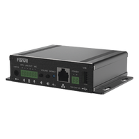 PA3F - Gateway IP/SIP para Voceo / Amplificador Integrado 30 W / Entrada Audio 3.5 mm / Reproducción MP3 vía USB y TF / PoE 802.3af / 2 Líneas SIP / Códec Opus