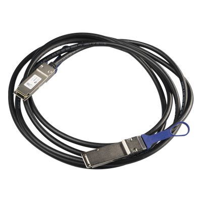 XQ+DA0003 - Mikrotik XQ+DA0003 Cable de fibra óptica e InfiniBand 3 m QSFP+ to QSFP+ / QSFP28 to QSFP28 Negro
