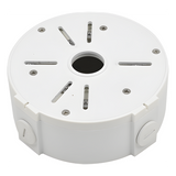 XGA130 - Caja de Conexiones Universal / Interior / Aluminio / Blanco / Bala Domo Turret / 3 y 4 Orificios / Conexión 3/4