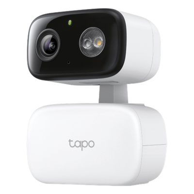 TAPO-C206 - Cámara IP Inteligente / Full HD 1080p 30 fps / Visión Nocturna Color con Reflectores / Detección IA Personas y Llanto / IP65 Exterior / Audio Bidireccional / RTSP-ONVIF / Compatible Alexa-Google-SmartThings