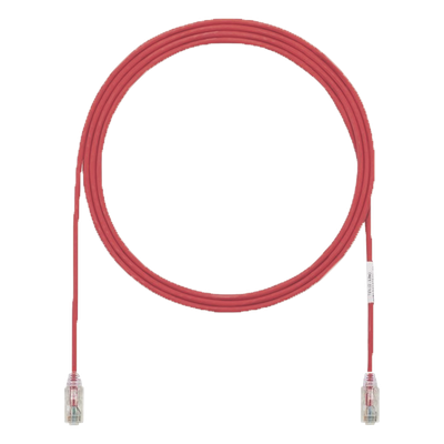 UTP28X5RD - Cable de Parcheo UTP / Cat6A / 28AWG / CM-LSZH / 1.52 m (5 pies) / Rojo