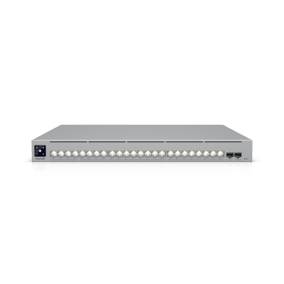 Ubiquiti UniFi ECS-24-POE switch Gestionado L2/L3 10G Ethernet (100/1000/10000) Energía sobre Ethernet (PoE) 1U Gris
