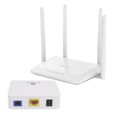 KIT1-VPON-MESH - Kit 1 ONU Bridge V-Sol, Dual GPON/EPON con Router Home Mesh Ideal para distribuciones WISP de mayor cobertura Wi-Fi en Hogares y Oficinas