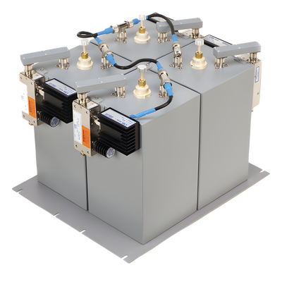 W6554-2/7CCS - Combinador de RF / 440-512 MHz / 4 Canales / 125 W / 200 kHz Separación / N Hembra / 401x483x483 mm / 27.7 kg