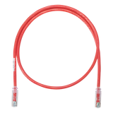NK6PC3RDY - Cable de Parcheo UTP / Cat 6 Clase E / 0.90 m (3 ft) / 24 AWG / CM / T568B / Rojo