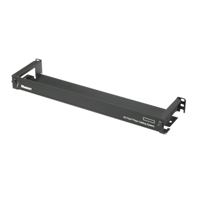FLEX-FCM1UA - Organizador de Cables Frontal / 1 UR / Hasta 12 Casetes / 1728 Fibras / 3.28 ft / Negro