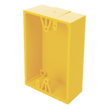 KIT-71100A-Y - Caja trasera de montaje color amarillo para estaciones de parada STOPPER