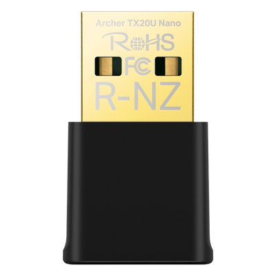 ARCHER-TX20U-NANO - Adaptador USB Wi-Fi / Dual Band AC600 / 2.4 GHz y 5 GHz Simultáneas / Antena Omnidireccional / Diseño Nano