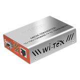 WI-MC-111GP - Convertidor de Medios PoE / RJ45 Gigabit 802.3af/at / SFP 1G / Alcance PoE 100 m (328.1 ft) / Fibra 25 km