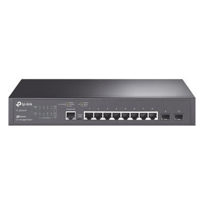 TL-SG3210 - TP-Link JetStream TL-SG3210 switch Gestionado L2/L3 Gigabit Ethernet (10/100/1000) 1U Negro