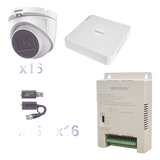 KESTXLT16EW - Epcom KESTXLT16EW kit de videovigilancia Alámbrico 16 canales