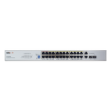 WI-PCES226GF - Switch PoE / 24 Puertos 10/100 Mbps + 2 SFP Gigabit Combo / Alcance 250 m (820.2 ft) / 280 W / No Administrable / Protección 6 kV