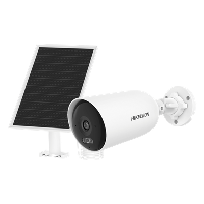 DS-2CFS04/4G/LA - Kit Solar IP All in One / 4 Megapixel / AOV 24/7 / 4G LTE / Dual Light 30 m (98.4 ft) / IP67 / Audio Bidireccional / Panel Solar 8W + Batería 9000 mAh