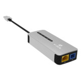 V2802U - ONU Bridge Portátil / Dual GPON/EPON / 1 Puerto RJ45 2.5 Gbps / USB 3.0 Tipo-C / Alimentación USB