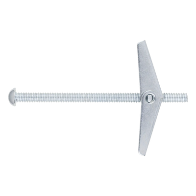 PAEL-316-300 - Sujetador Mariposa / 3/16" x 3" (4.7 x 76 mm) / Uso en Madera y Hormigón / Instalación sin Herramientas Especializadas